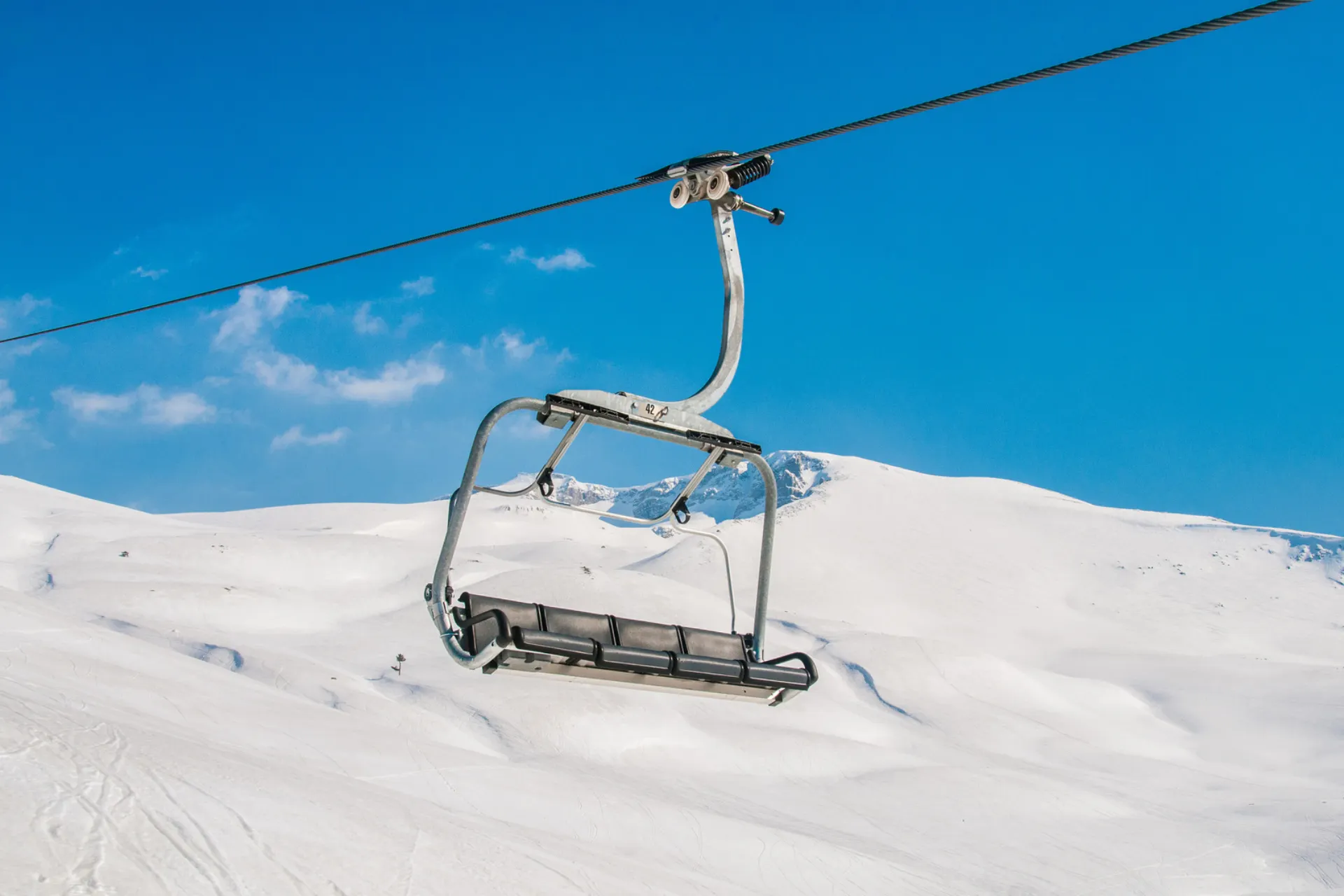 Lege skiliftstoel