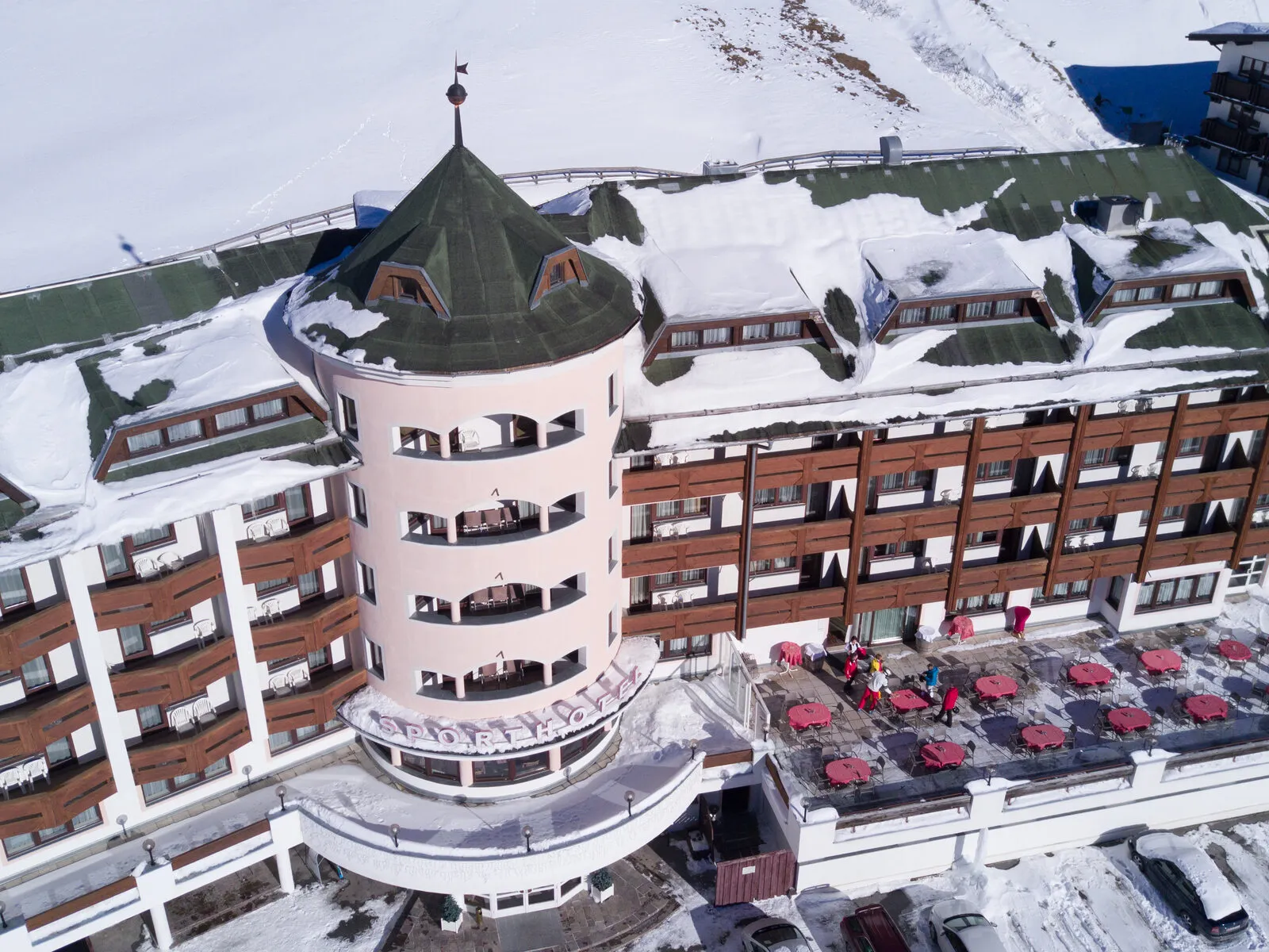 Sporthotel Kühtai - Buitenaanzicht