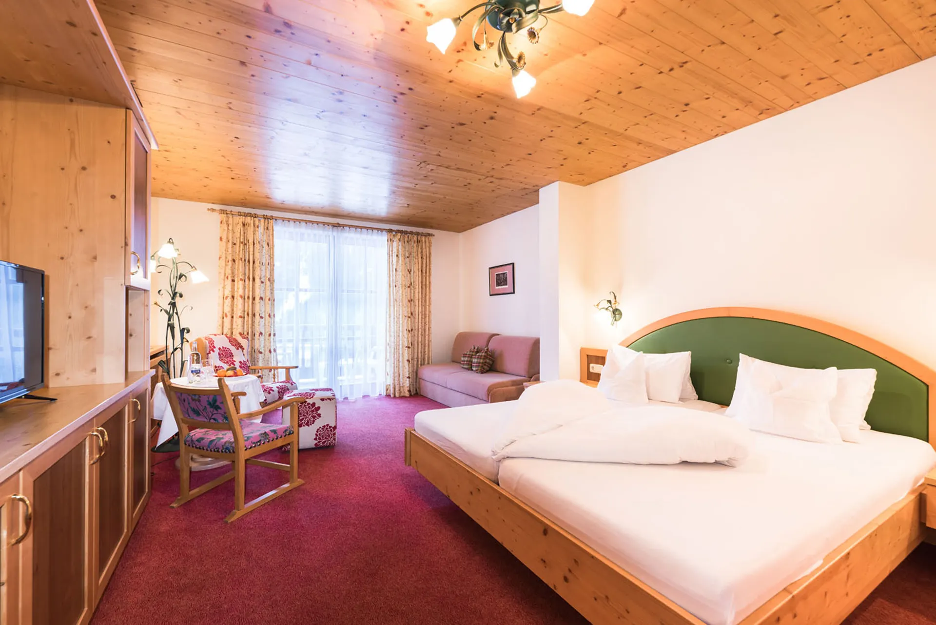 Hotel Krimmlerfälle - Familiekamer "Almrausch"