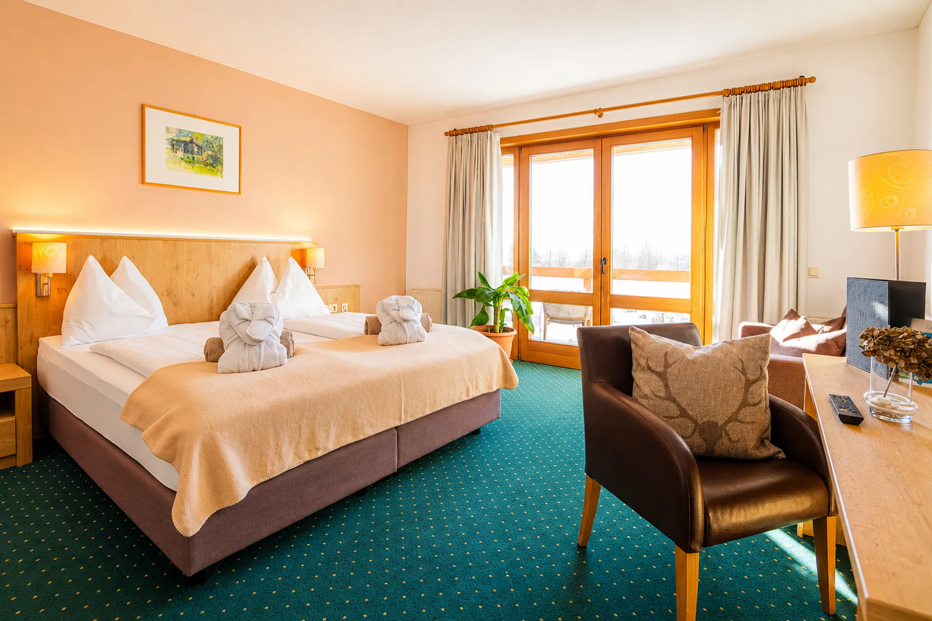 Das Gastein - Comfort tweepersoonskamer met 1 extra bed mogelijk