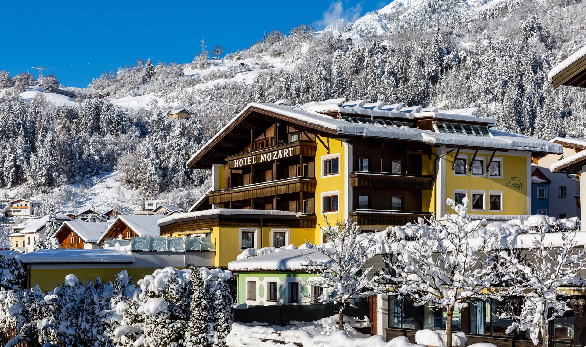 Hotel Mozart Landeck - Buitenaanzicht