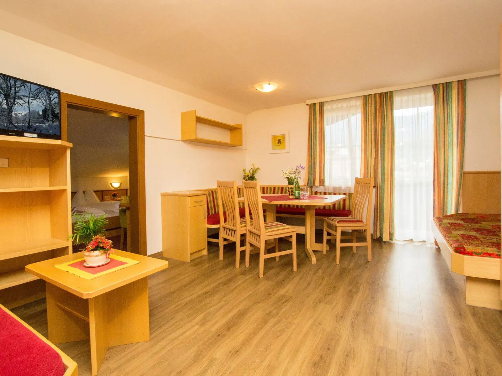 Appartements Jagdhof und Alpenfex - Kamer