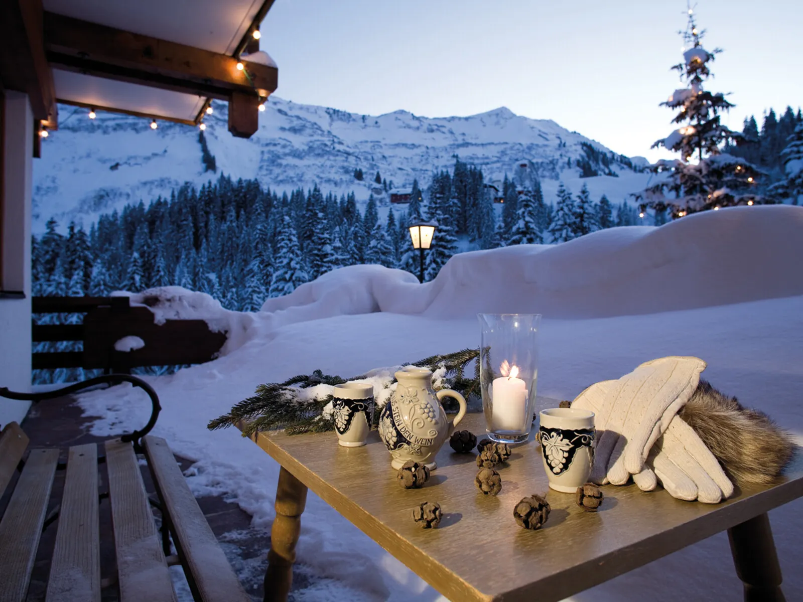 Berghotel Madlener - Terras