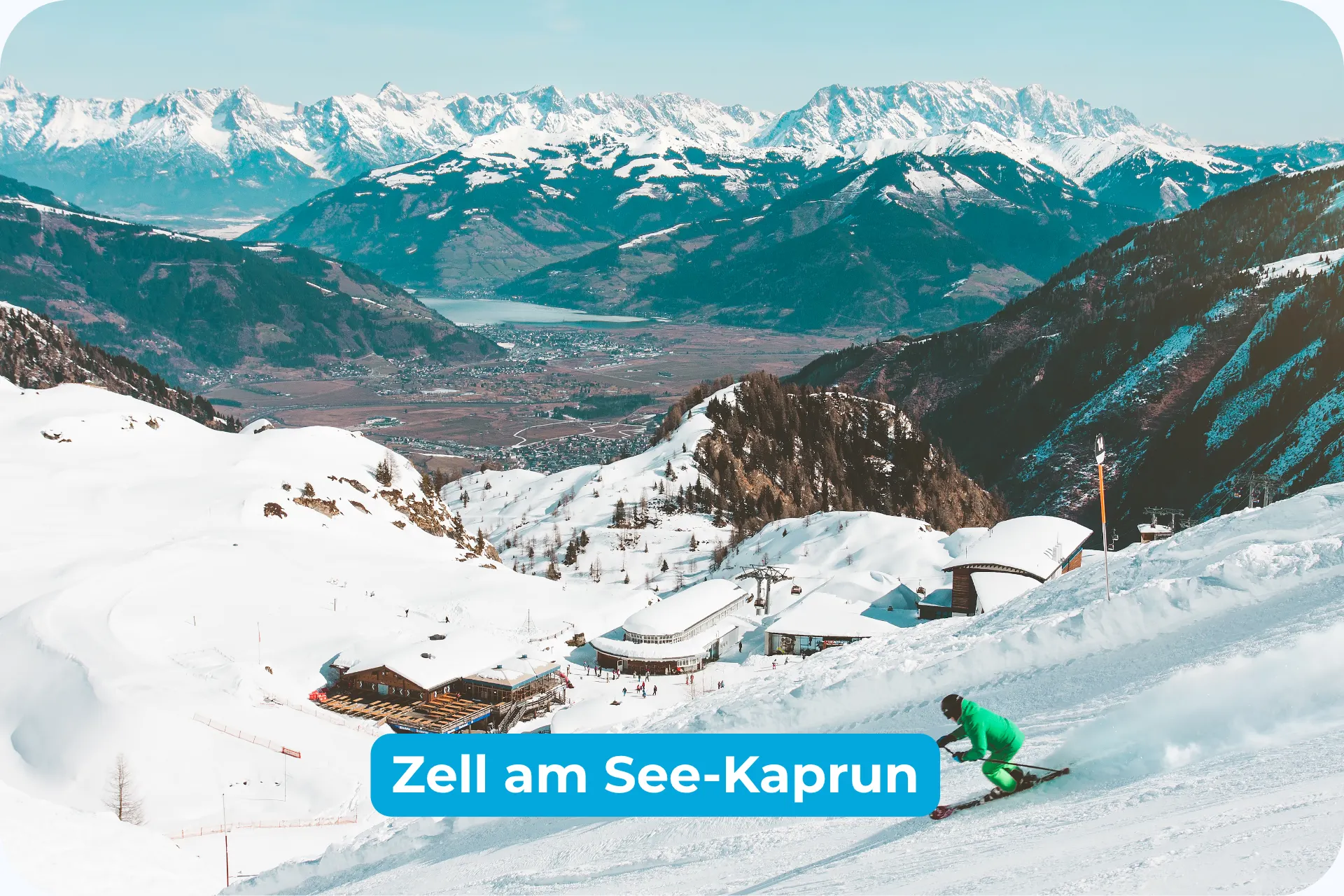 Skigebied Zell am See Kaprun