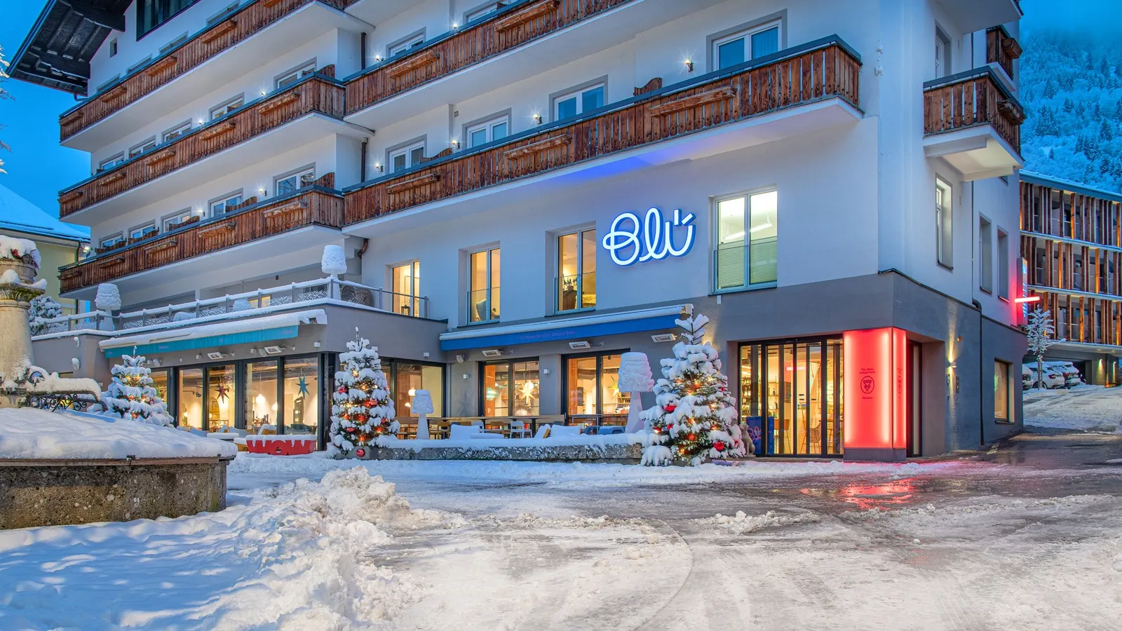 Hotel BLÜ - Buitenaanzicht